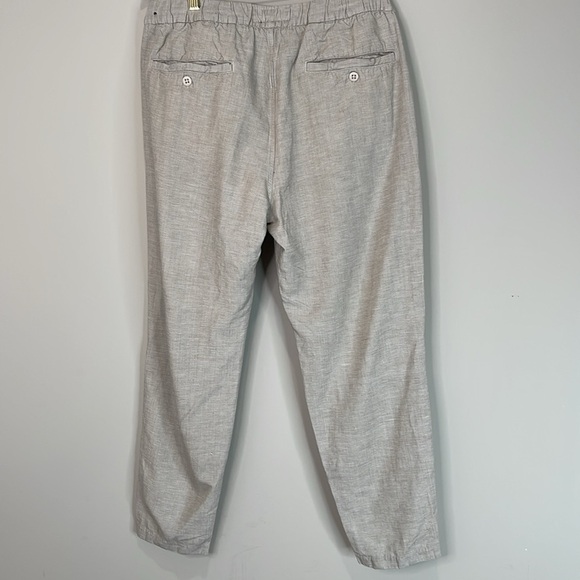 Abercrombie & Fitch Men’s Linen Blend Leisure Relaxed Fit Pants Grey XL *As Is* - Picture 7 of 14